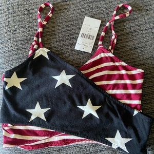 4th of July Crop Top/Bralette